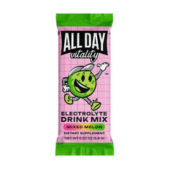 ALL DAY Vitality endurance-focused electrolyte pack, on-court recovery potential after intense matches