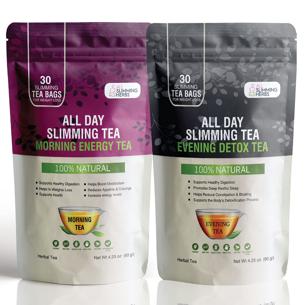 ALL SLIMMING HERBS All Day Slimming Tea morning cup energizes and supports metabolism