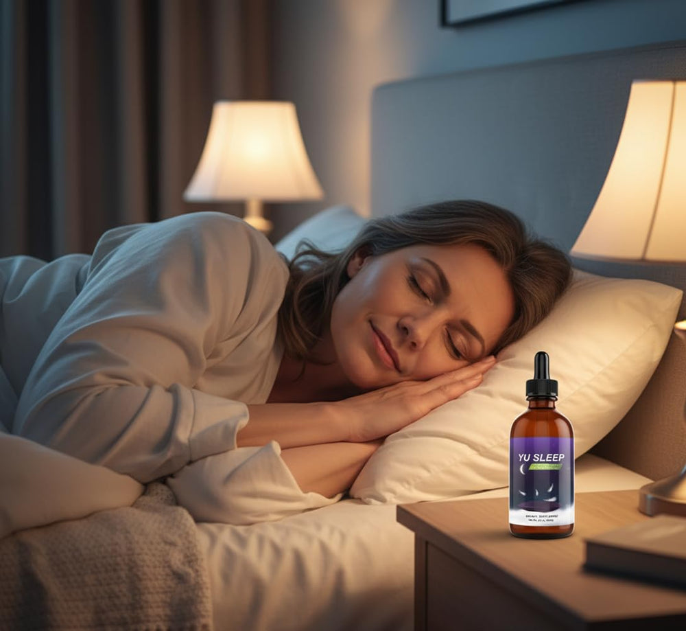 YuSleep ingredients like GABA and 5-HTP aid relaxation before sleep
