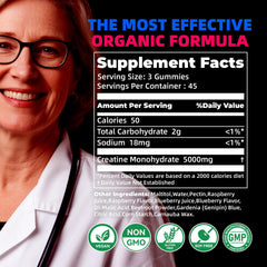 Allcoovita Creatine Gummy anti-melting design demonstrates stability during workouts