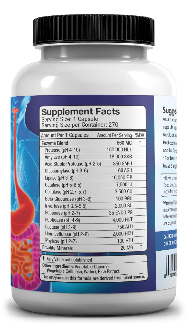 Allegany Nutrition packaging image emphasizes USA manufacturing and organic facility.