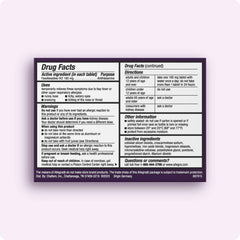 Allegra bottle label close-up highlights fexofenadine for fast relief