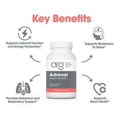 Allergy Research Group ARG Adrenal Cortex freeze-dried tissue close-up highlighting bioactive source