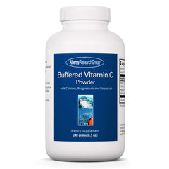 Allergy Research Group Buffered Vitamin C powder bottle for daily wellness