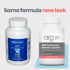 DIM Enhanced Delivery System capsules ready for daily use supporting hormonal balance