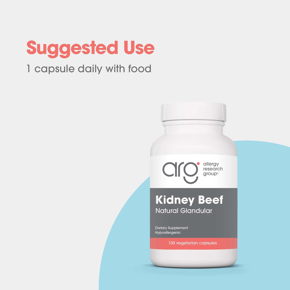 Allergy Research Group government-inspected source label confirms origin from range-fed cattle