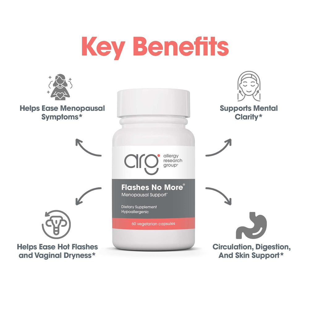 Allergy Research Group gravinol grape seed extract illustration emphasizing antioxidant blend