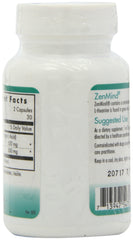 Nutricology ZenMind Supplement – Calmness Support with GABA & L-Theanine | Hypoallergenic, Vegetarian Capsules (60 Count) - Allergy Research Group