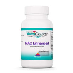Allergy Research Group NAC Enhanced bottle for immune support and antioxidant potential.
