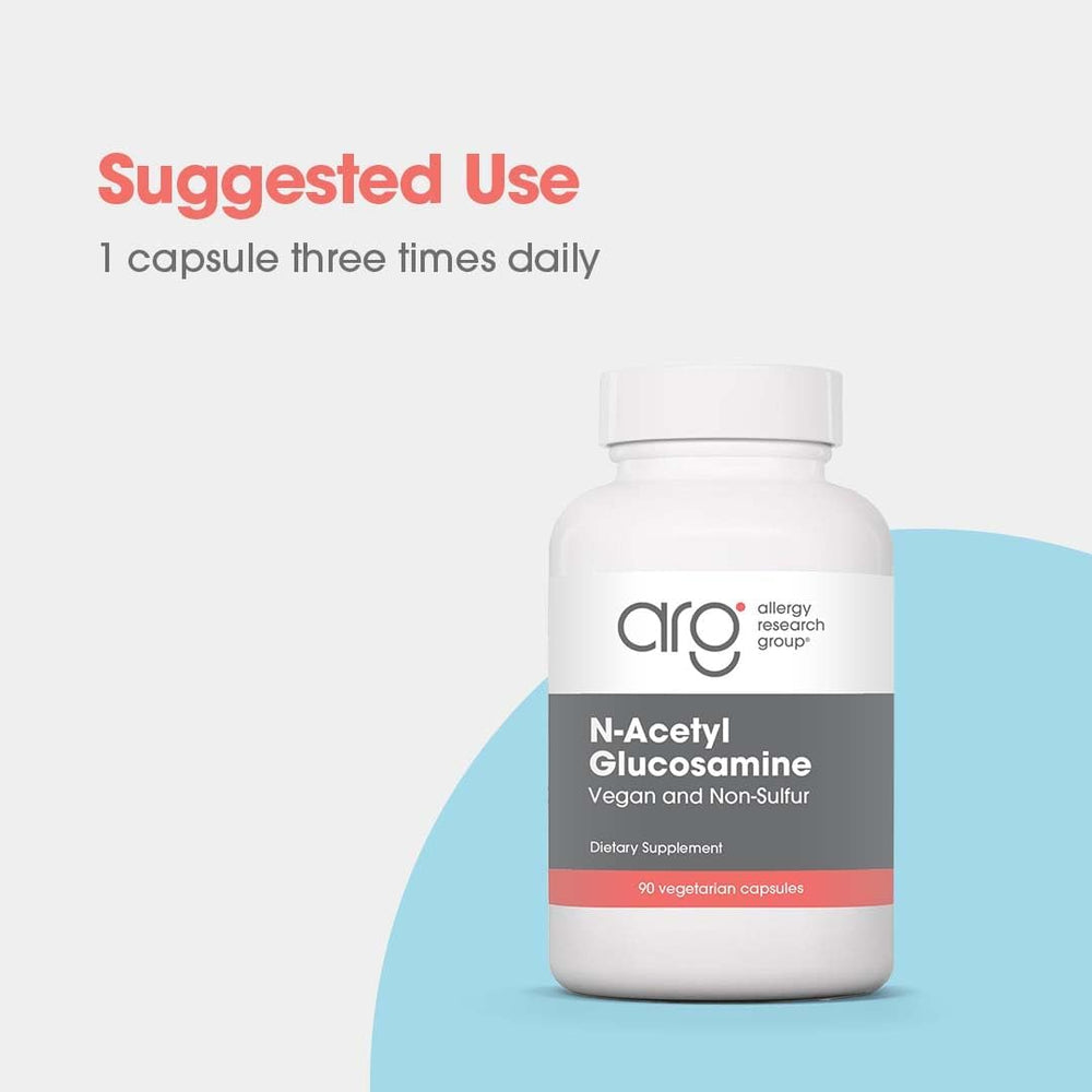 Serving directions on bottle showing 1 capsule three times daily for consistent use.