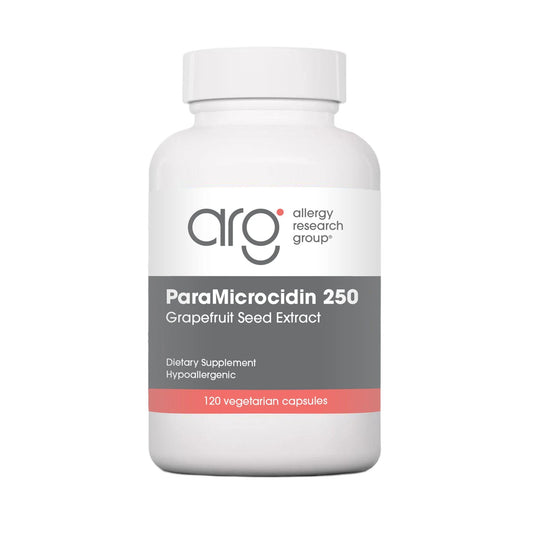 Nutricology citrus seed extract bottle shows potential intestinal support for daily use.