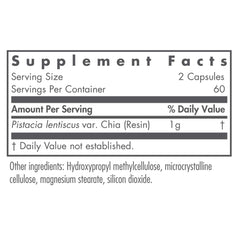 NutriCology Mastic Gum capsules highlight high purity and allergen-free formulation