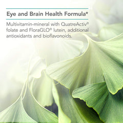 Allergy Research Group label close-up shows natural ingredients and herbal multivitamin concept.