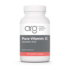 Allergy Research Group Pure Vitamin C bottle may support immune function and daily wellness.