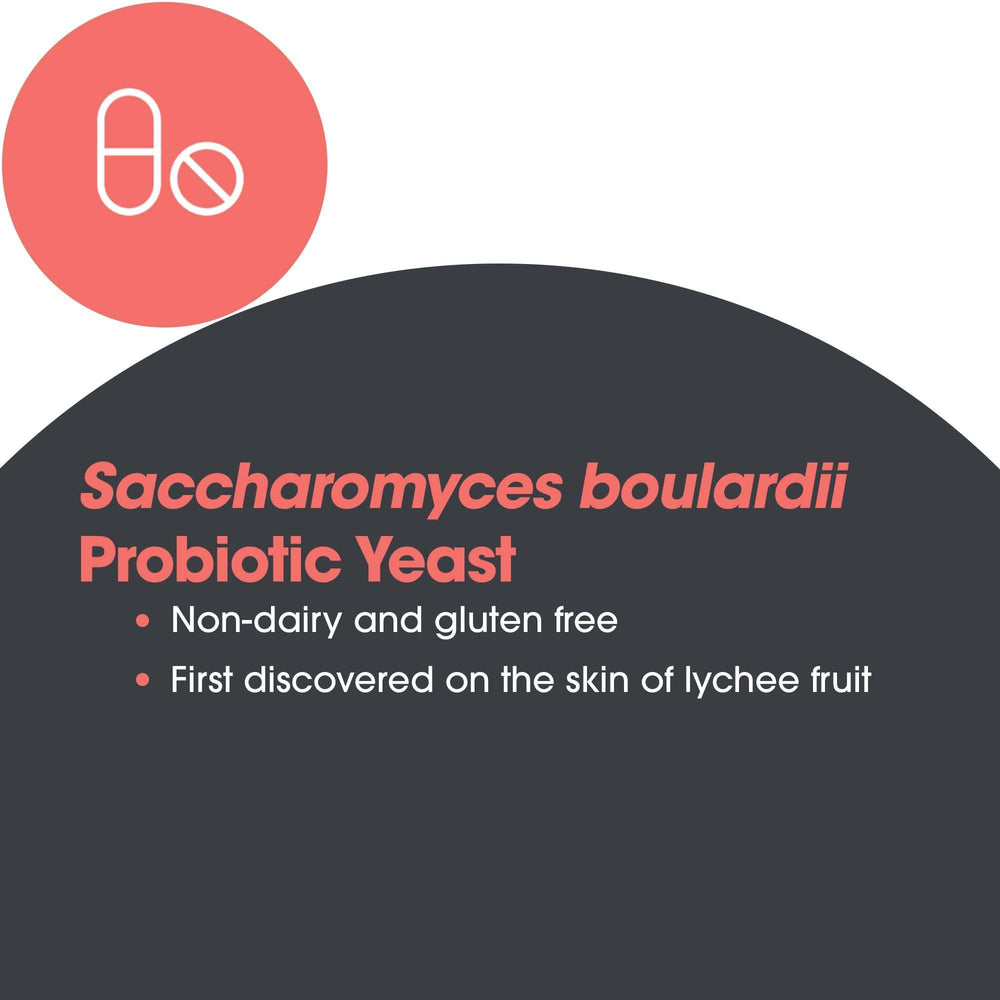 Allergy Research Group Saccharomyces boulardii bottle with packaging detail