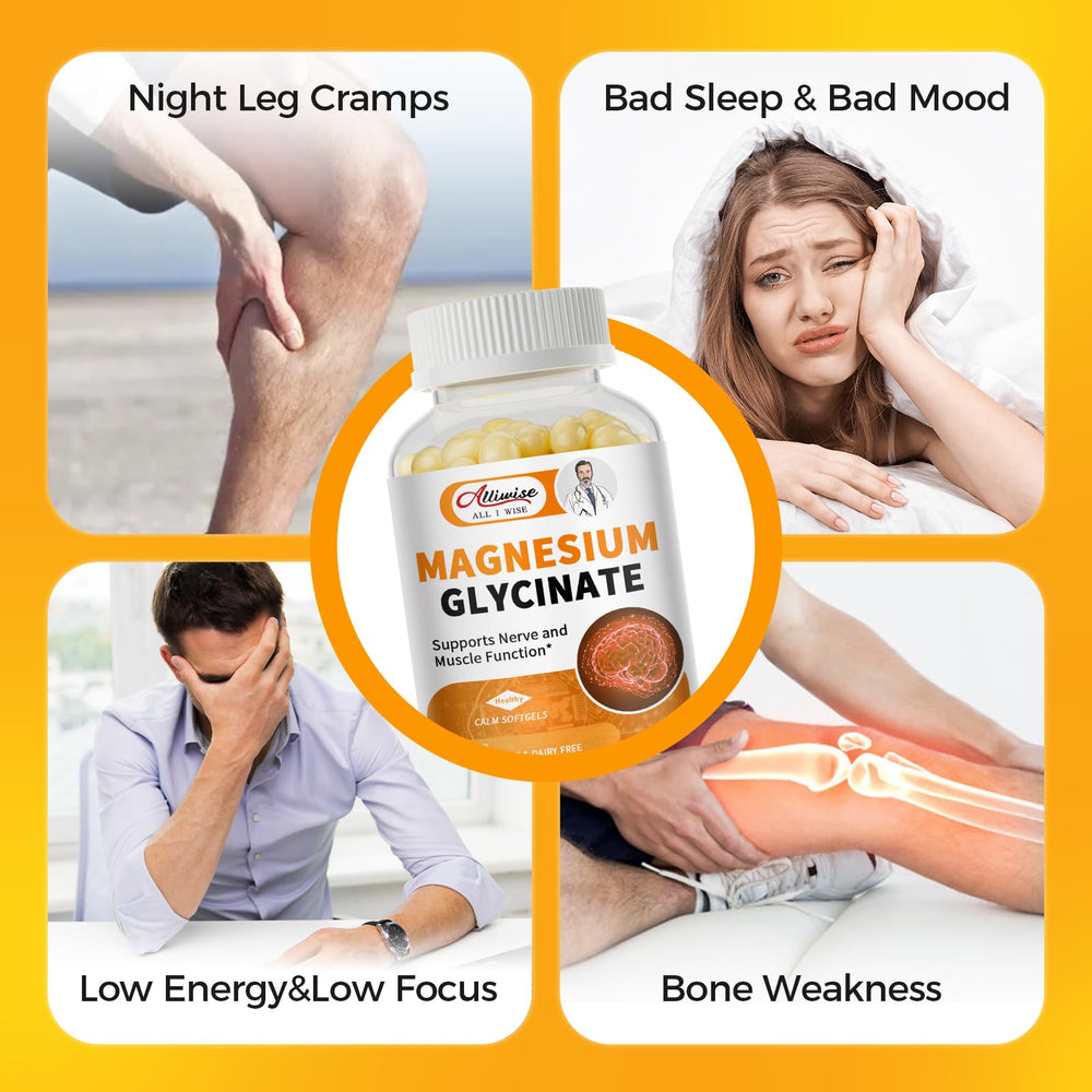 Alliwise magnesium with D3 focus for bone health and immune support.
