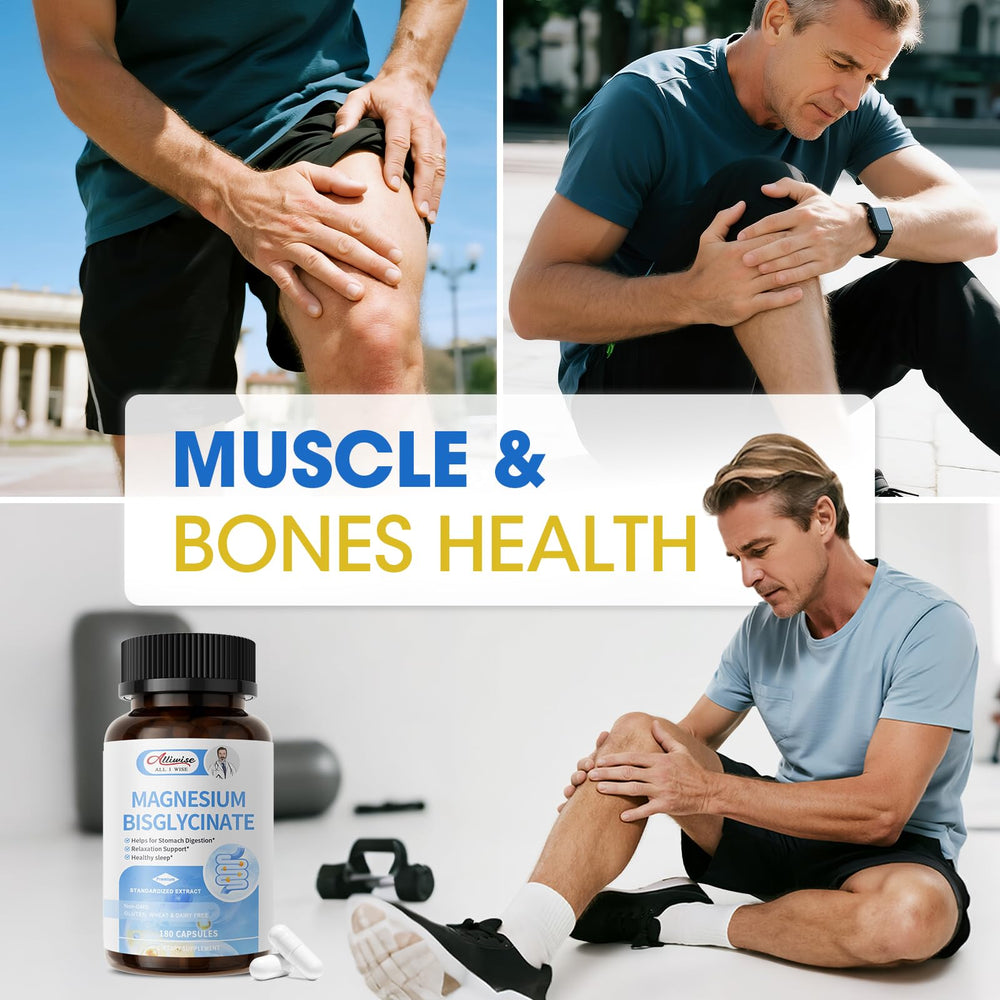 Alliwise restful sleep support magnesium glycinate for calm evenings