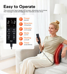 ALLJOY heat levels — three-step warmth for sore areas.