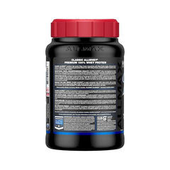 ALLMAX ALLWHEY Vanilla tub label emphasizes gluten-free and kosher certification