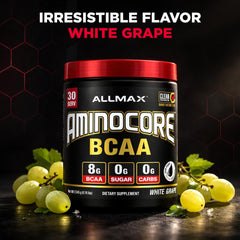 ALLMAX AMINOCORE gluten-free option for active lifestyles.