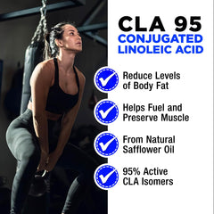 ALLMAX CLA95 bottle open ready for daily routine use