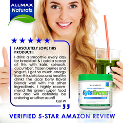 ALLMAX CytoGreens sugar-free formula is ideal for daily hydration