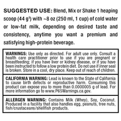 ALLMAX HEXAPRO Vanilla cream-texture-closeup – creamy, indulgent shake feel.