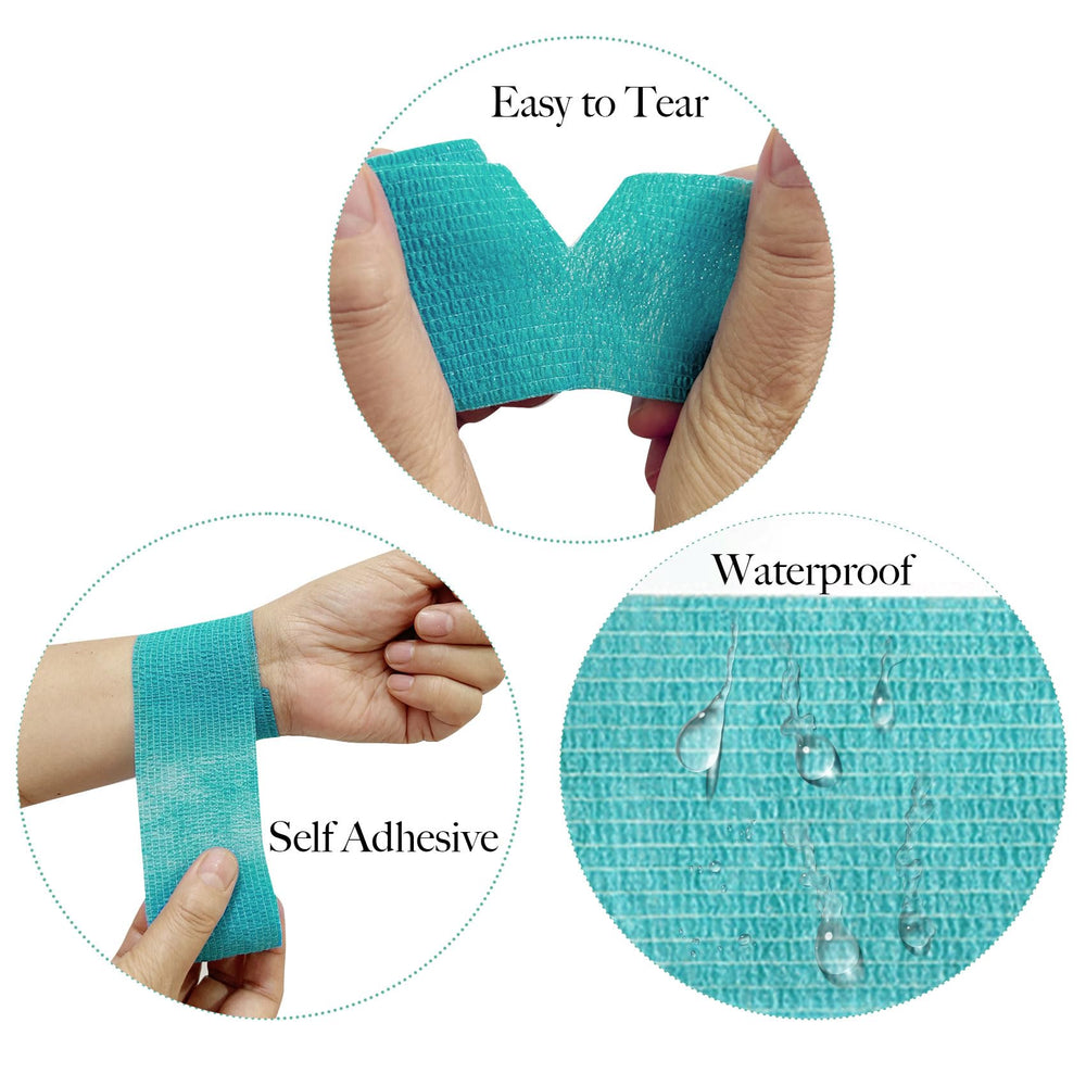 Allruyee breathable natural latex bandage material feel against skin