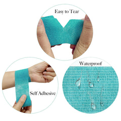 Allruyee breathable natural latex bandage material feel against skin