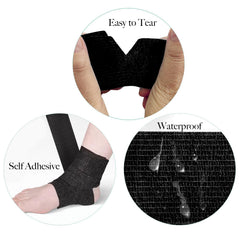 Allruyee self-adhesive wrap without clips simplifies wrapping