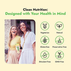 Almased almond vanilla ingredients nutrition — label lists vitamins and minerals.