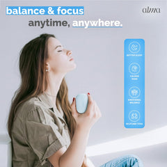 ALMAWAVE SENSE EMDR tappers USB-C rechargeable for quick power between uses.