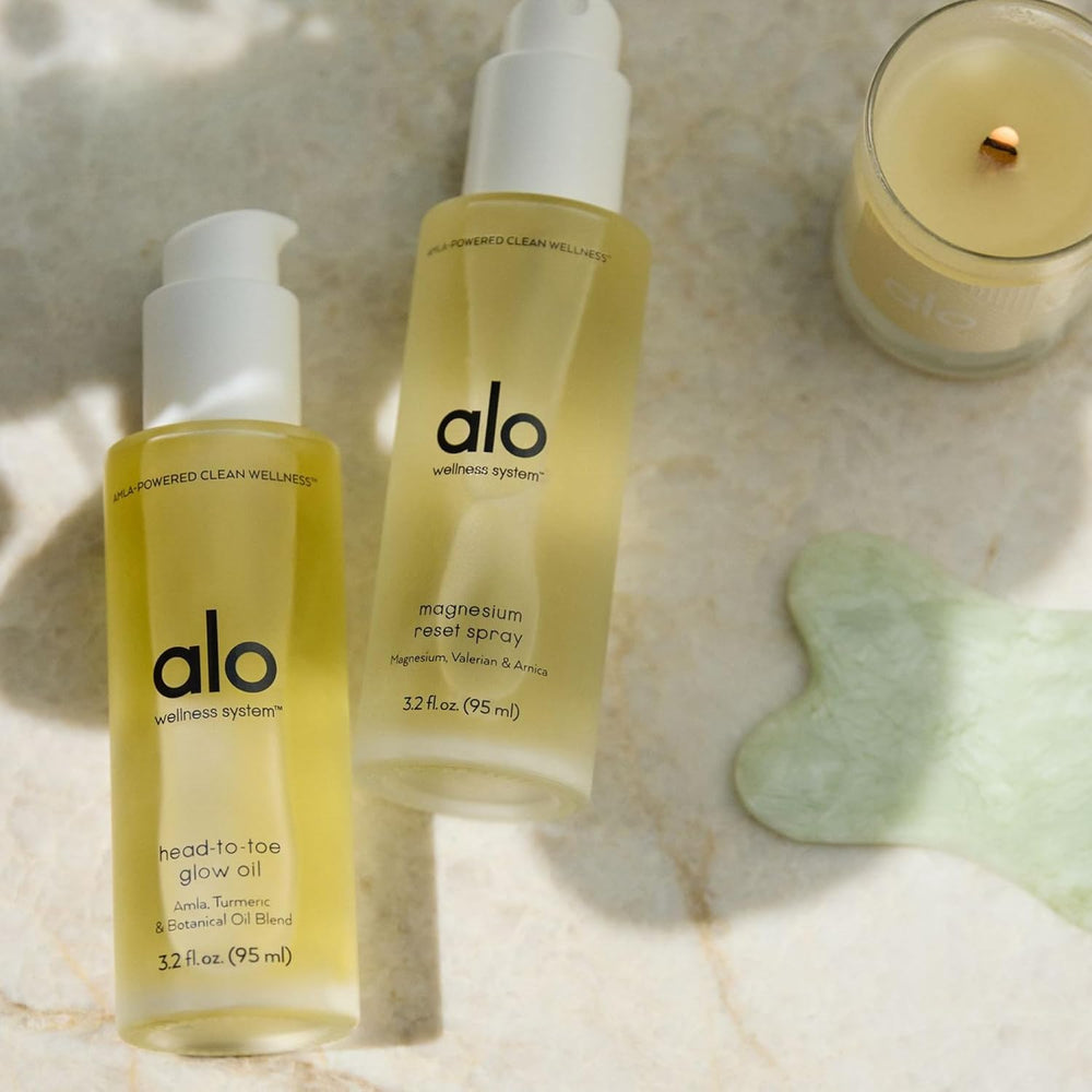 Alo Clean at Alo label, showcasing paraben-free vegan formula