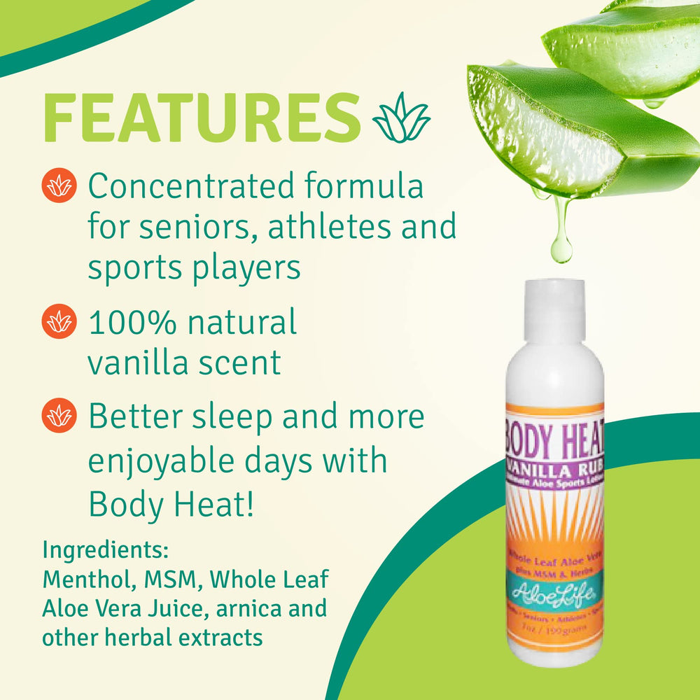 Herbal extracts and aloe components highlighted as ingredients