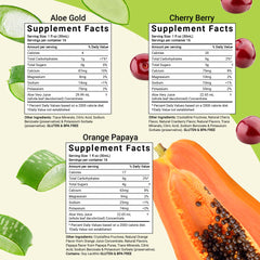 Aloe Life Cherry Berry flavor close-up, offering a naturally refreshing taste.