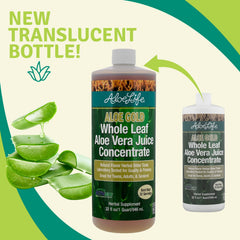 Aloe Life organic label and seal—certified organic and gluten-free assurance.