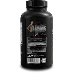 Closeup of Alpha JYM X ingredients including Damiana, DHEA, and boron for vitality support