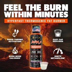 Burn2O shot glass suggests a convenient pre-workout ritual with no caffeine