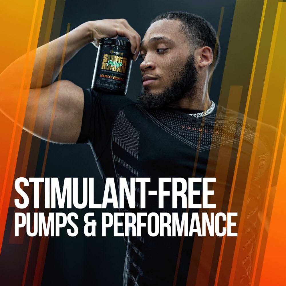 ALPHA LION nootropic blend with lion's mane for focused training.