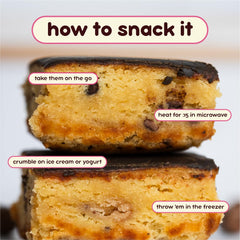 Alpha Prime Prime Bites nutrition label: 19 g protein and 5 g collagen per brownie.