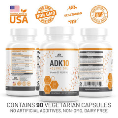 ALPHA RISE ADK10 NSF certified facility seal reinforces trusted production.