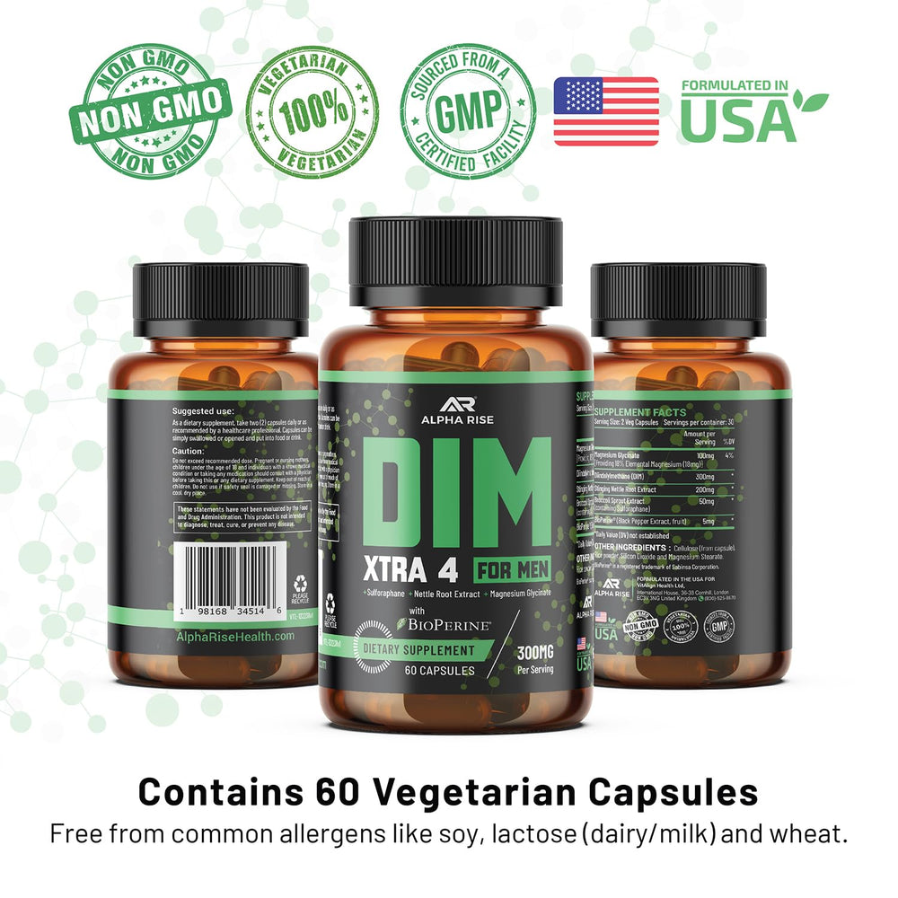 ALPHA RISE DIM XTRA4 capsules for daily energy support