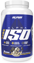 Alpha Supps ISO prepared shake ideal for post-workout nutrition