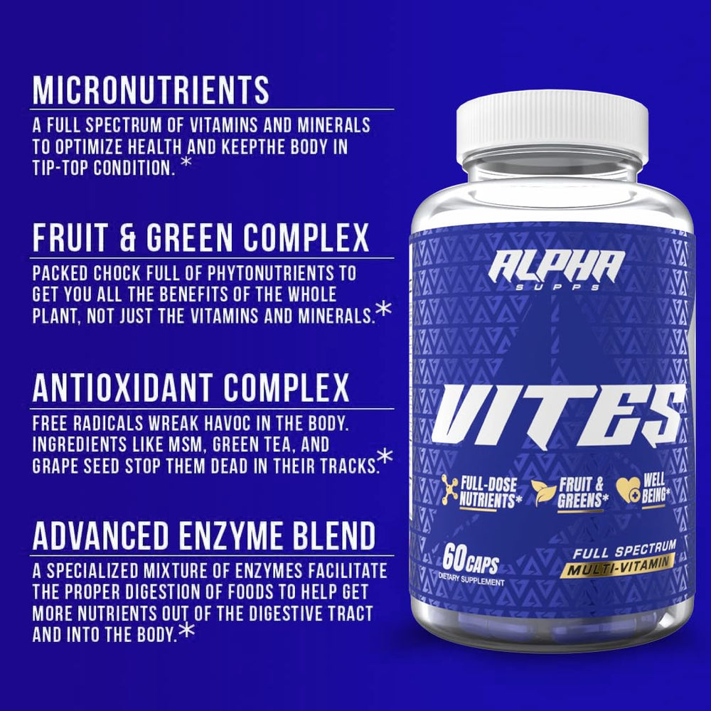 Fruits and veggies blend supports antioxidant-rich nutrition for men.