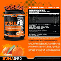 ALR Humapro tub showcases compact packaging and ultra-efficient amino delivery.