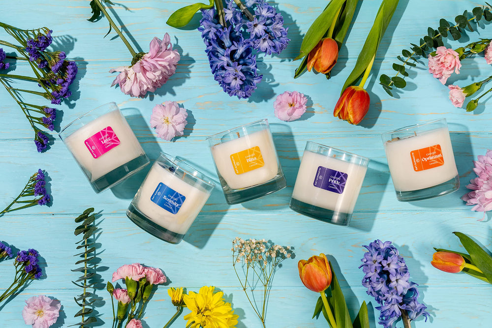 8 oz jar candle ideal for intimate spaces and gifting.