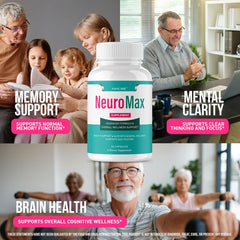 AMACARE Neuromax 3-pack packaging highlights convenience