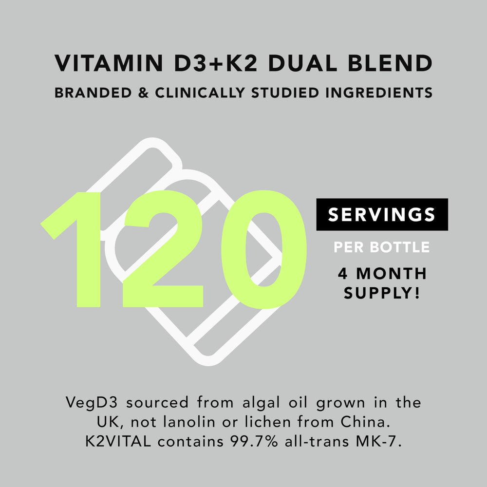 AMANDEAN vegan D3 K2 capsule pour into glass of water