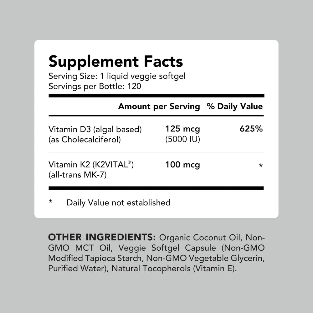 AMANDEAN vitamin K2 MK-7 bottle with high bioactivity