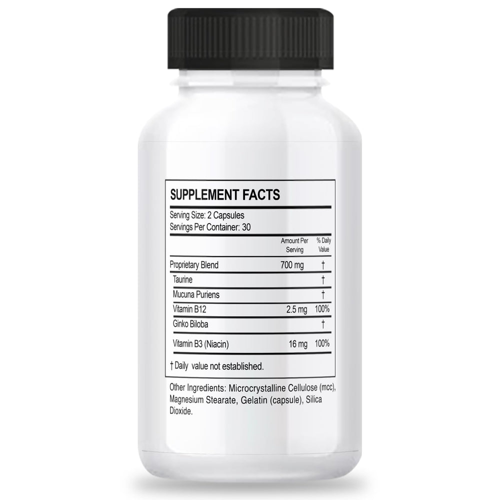Amapola Clearer capsules closeup highlighting convenient single-bottle dosing.